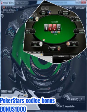 Bonus gratis pokerstars
