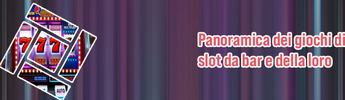 Giochi gratis slot bar