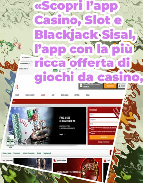 Sisal app casino e slot